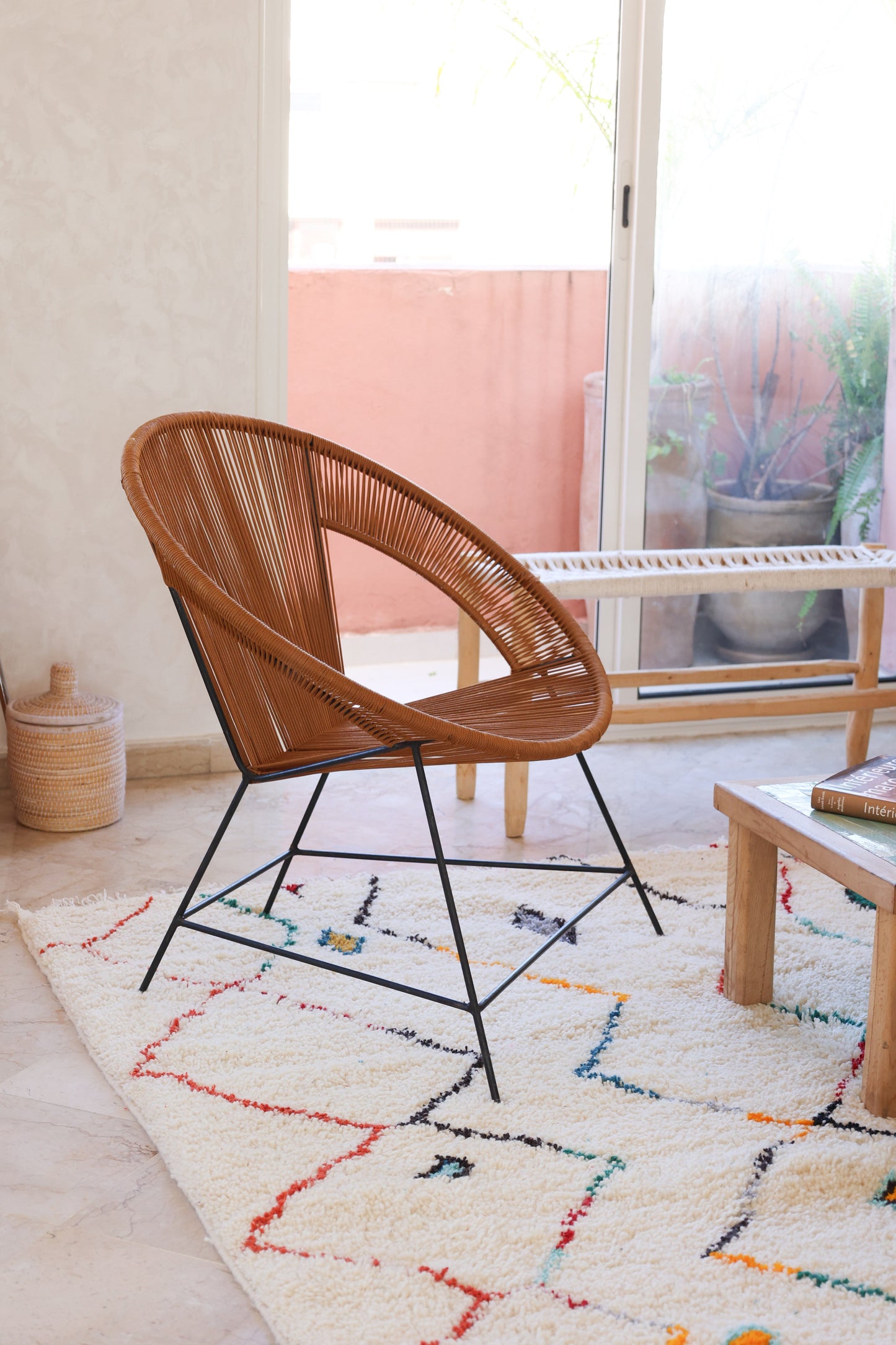 Tapis Blanc Berbere