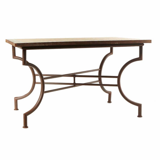 Mosaic dining table 120x80 green glazed