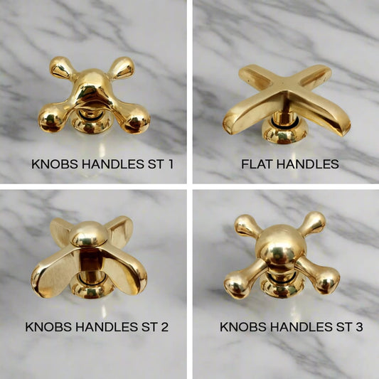 Brass Kitchen Bridge Faucet