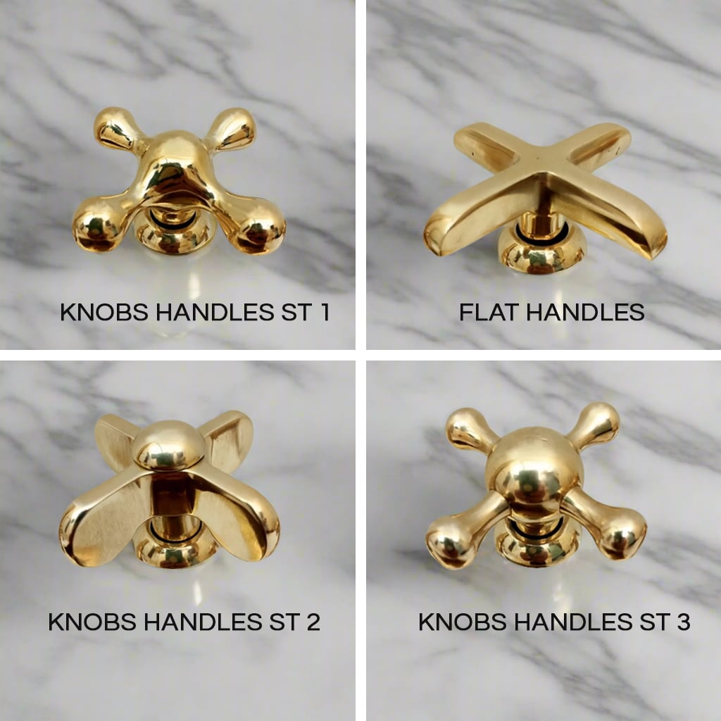 Brass Bridge Kitchen Faucet
