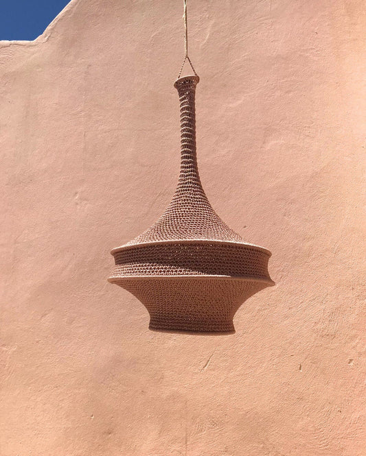 Crochet Pendant Light