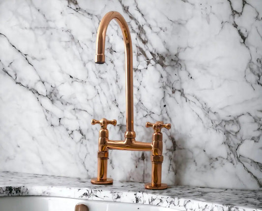 Moroccan Brass Kitchen Faucet Bathroom