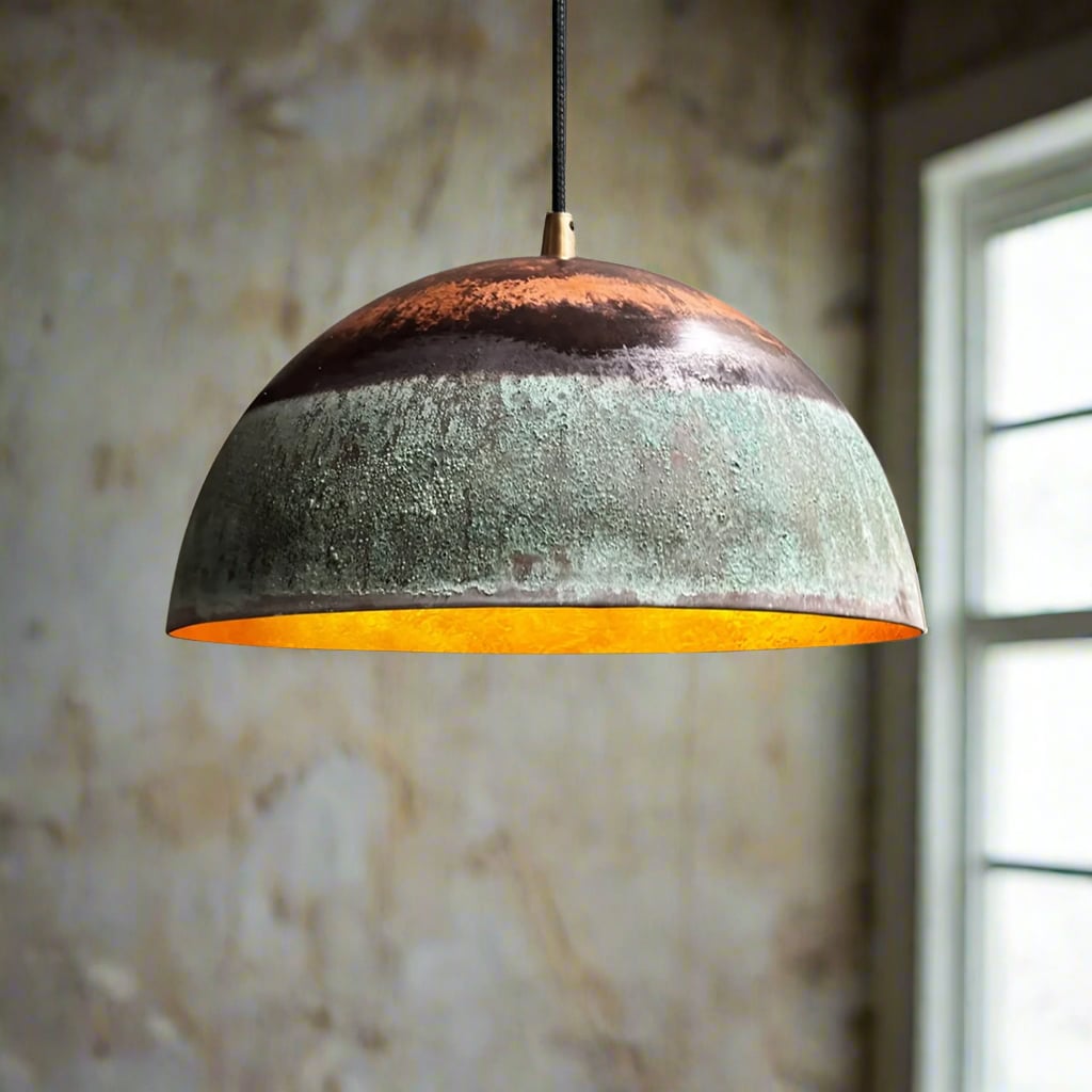Kitchen Island Copper Light Fixture