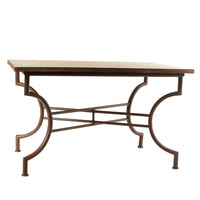 Mosaic Dining Table 120x80 Yellow/Diamond