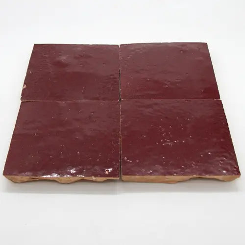 Zellige Red burgundy