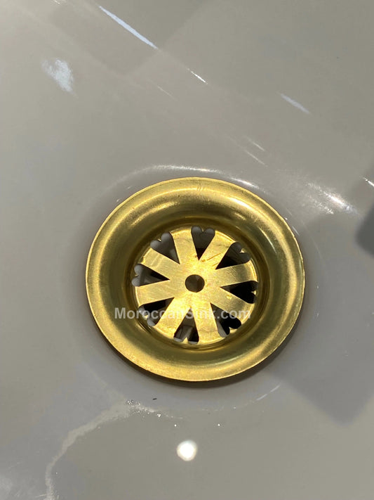 Moroccan Drain Waste For Sink