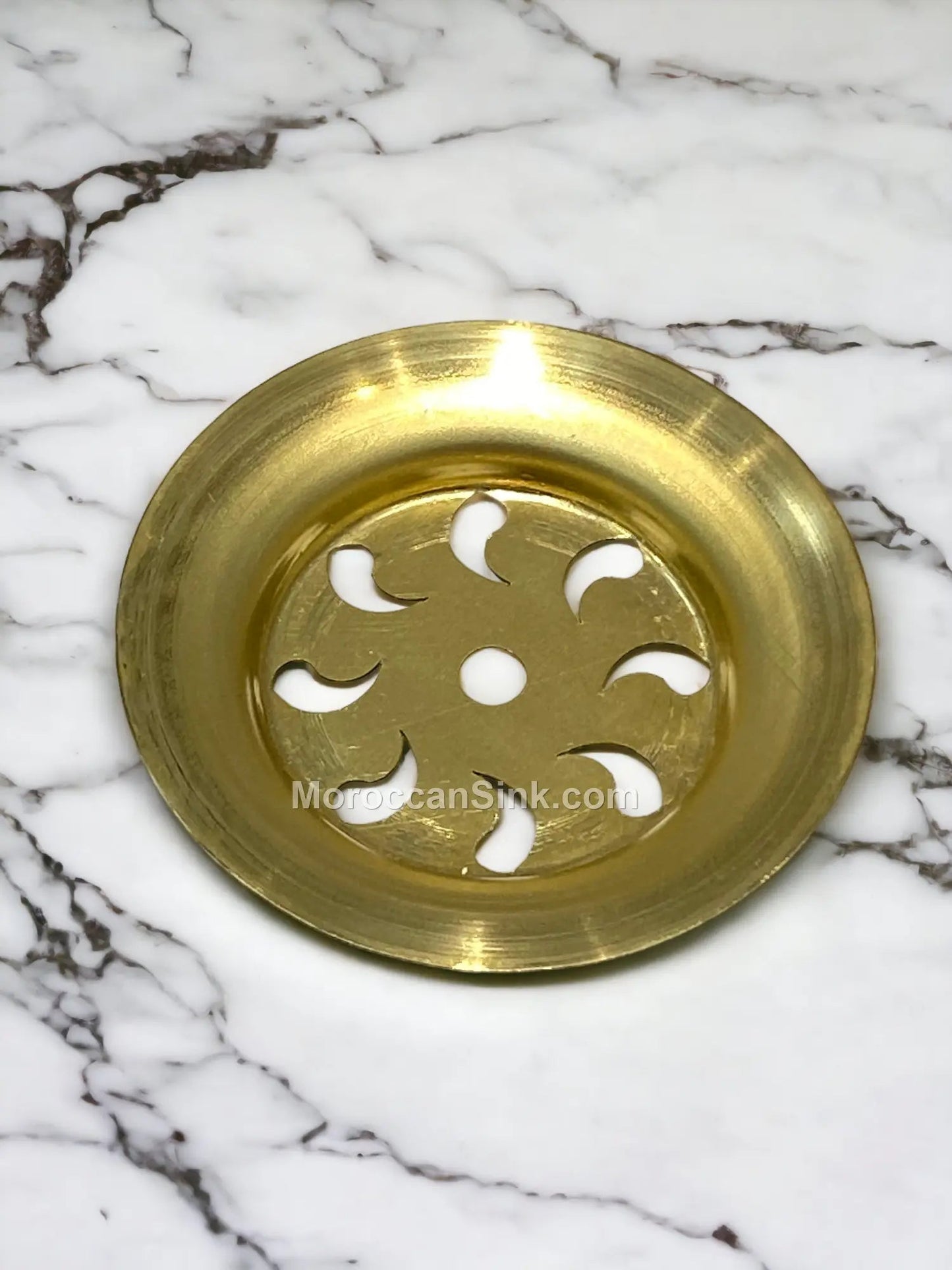 Moroccan BRASS Drain Waste For Moroccan Sink Model 6