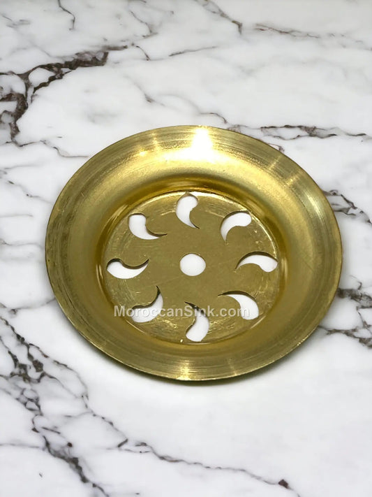 Moroccan BRASS Drain Waste For Moroccan Sink Model 6
