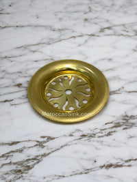 Moroccan BRASS Drain Waste For Moroccan Sink Model 8