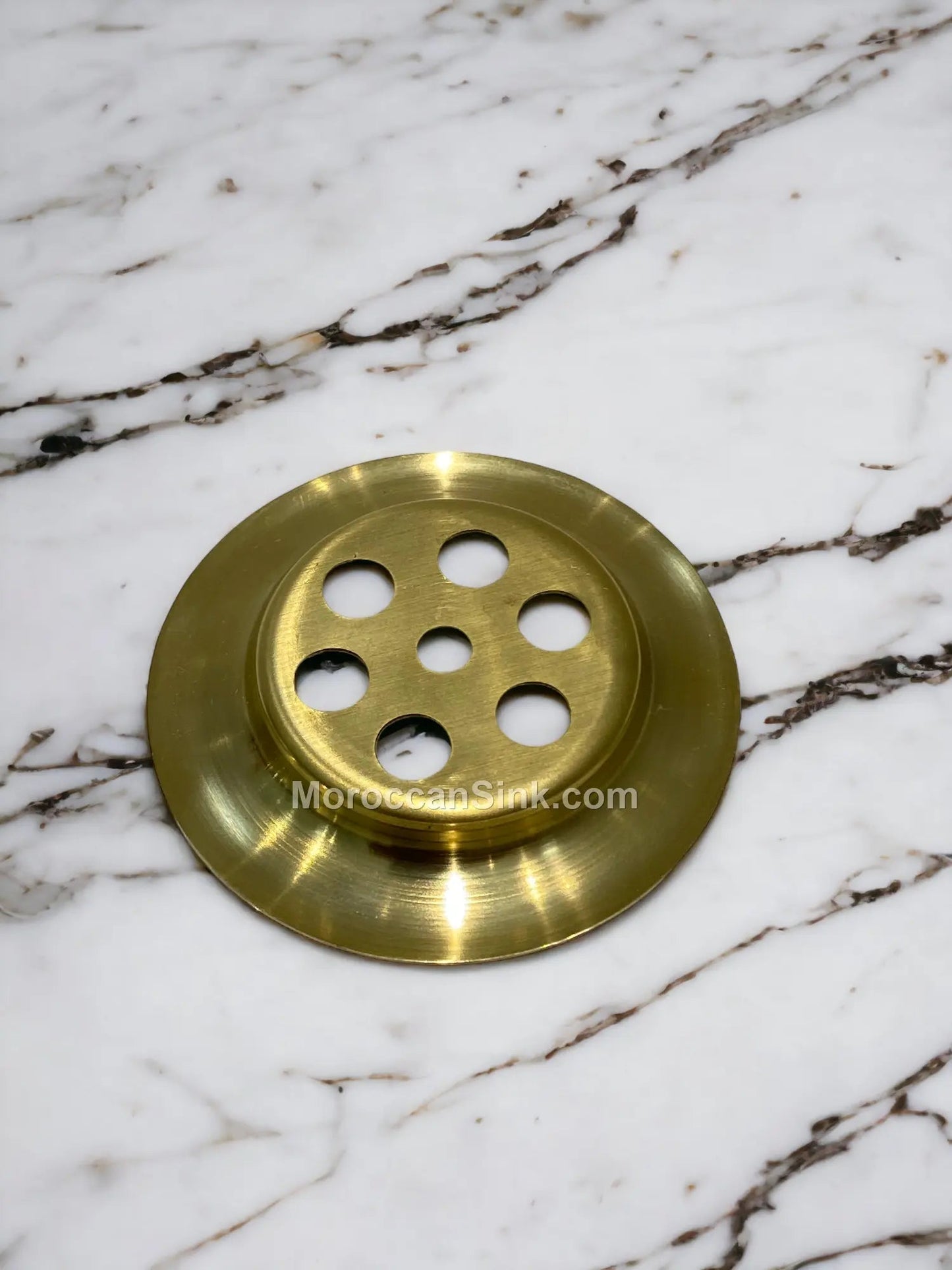 Moroccan BRASS Drain Waste For Moroccan Sink Model 1