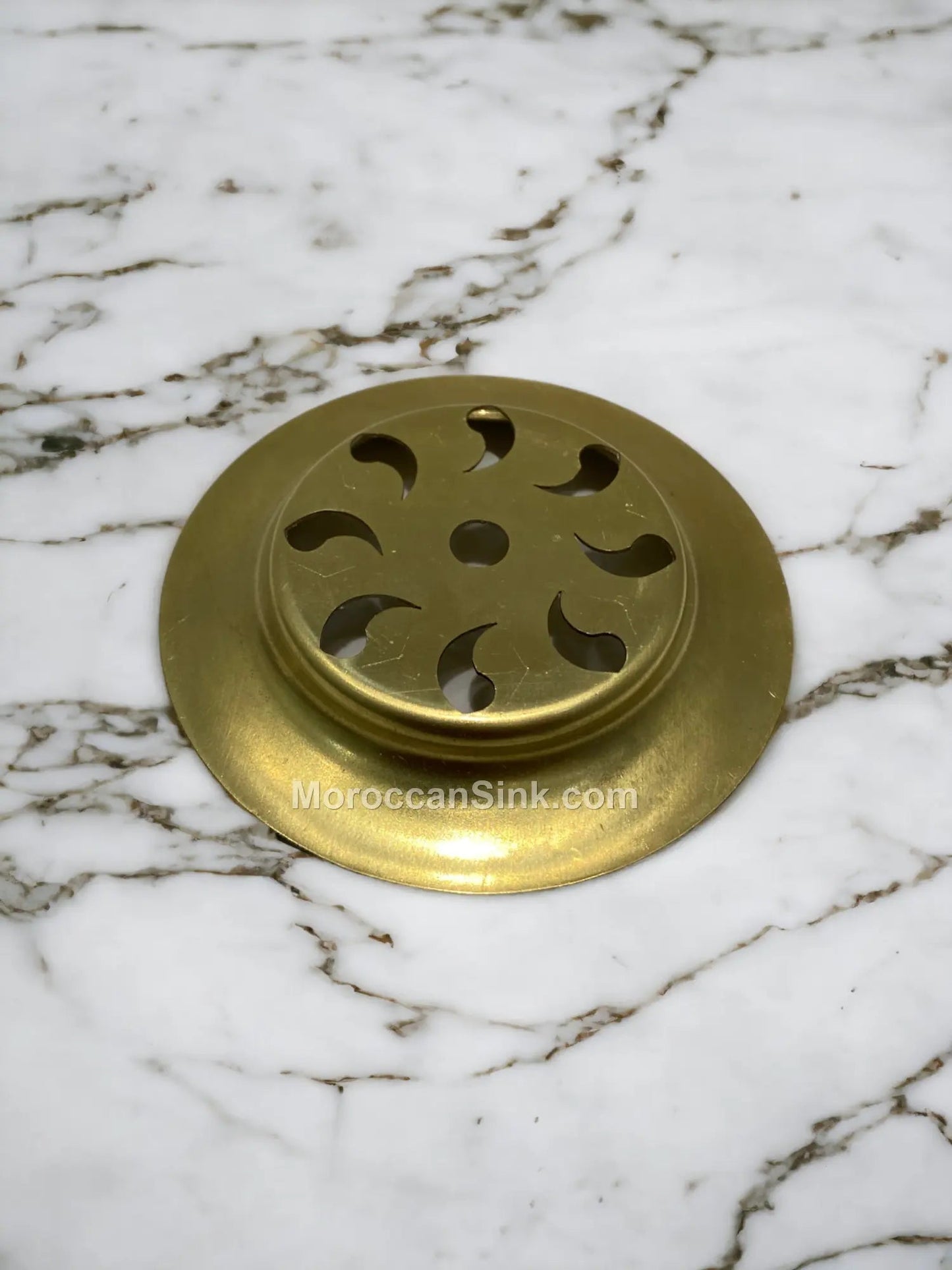 Moroccan BRASS Drain Waste For Moroccan Sink Model 6