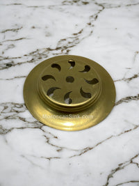 Moroccan BRASS Drain Waste For Moroccan Sink Model 6