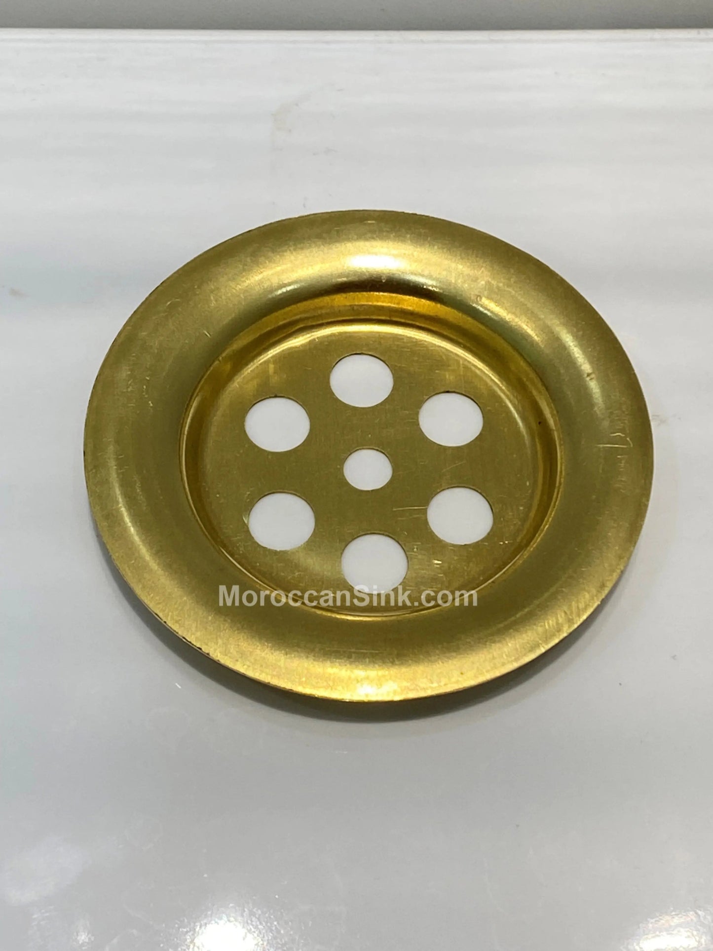 Moroccan BRASS Drain Waste For Moroccan Sink Model 1