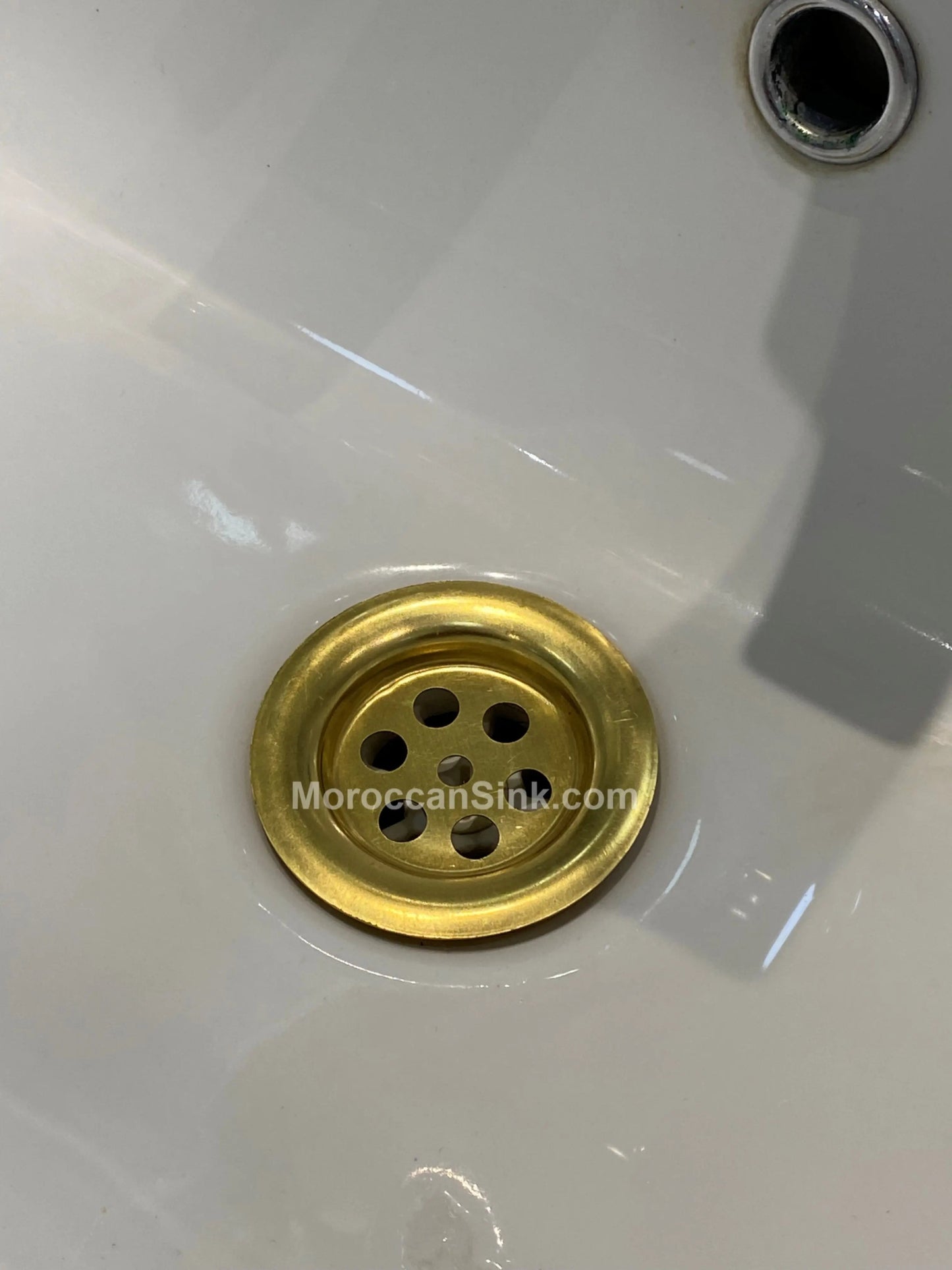 Moroccan BRASS Drain Waste For Moroccan Sink Model 1