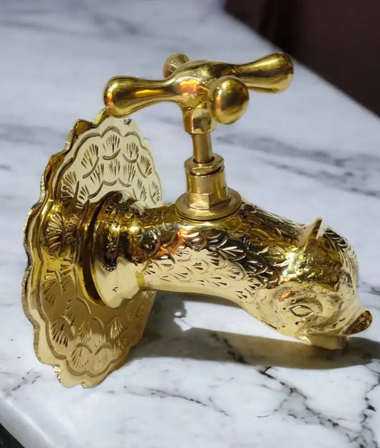 Handmade Moroccan Brass Faucet