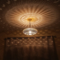 Moroccan Handmade Brass Pendant Light