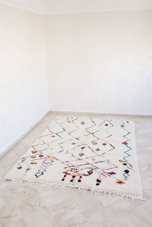 Tapis Blanc Berbere