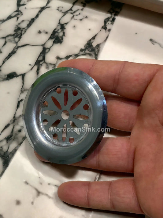 Moroccan BRASS Drain Waste for Moroccan Sink Model 2