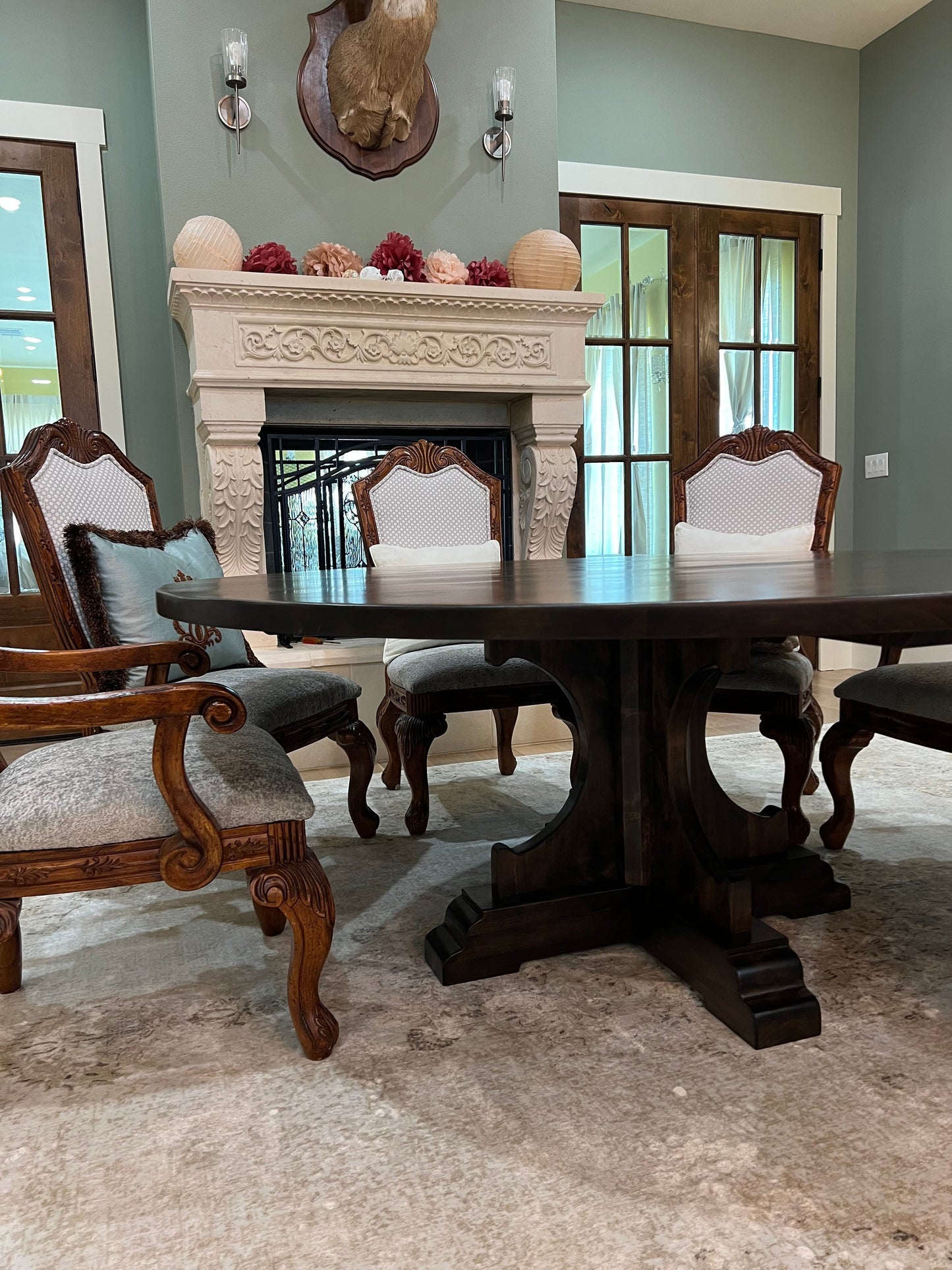 72" Corbel Round Dining Table