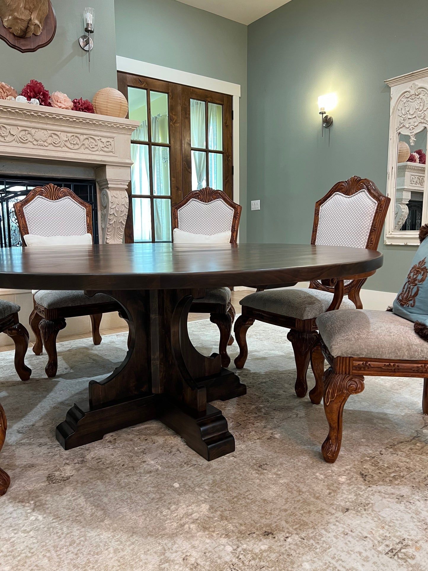 72" Corbel Round Dining Table