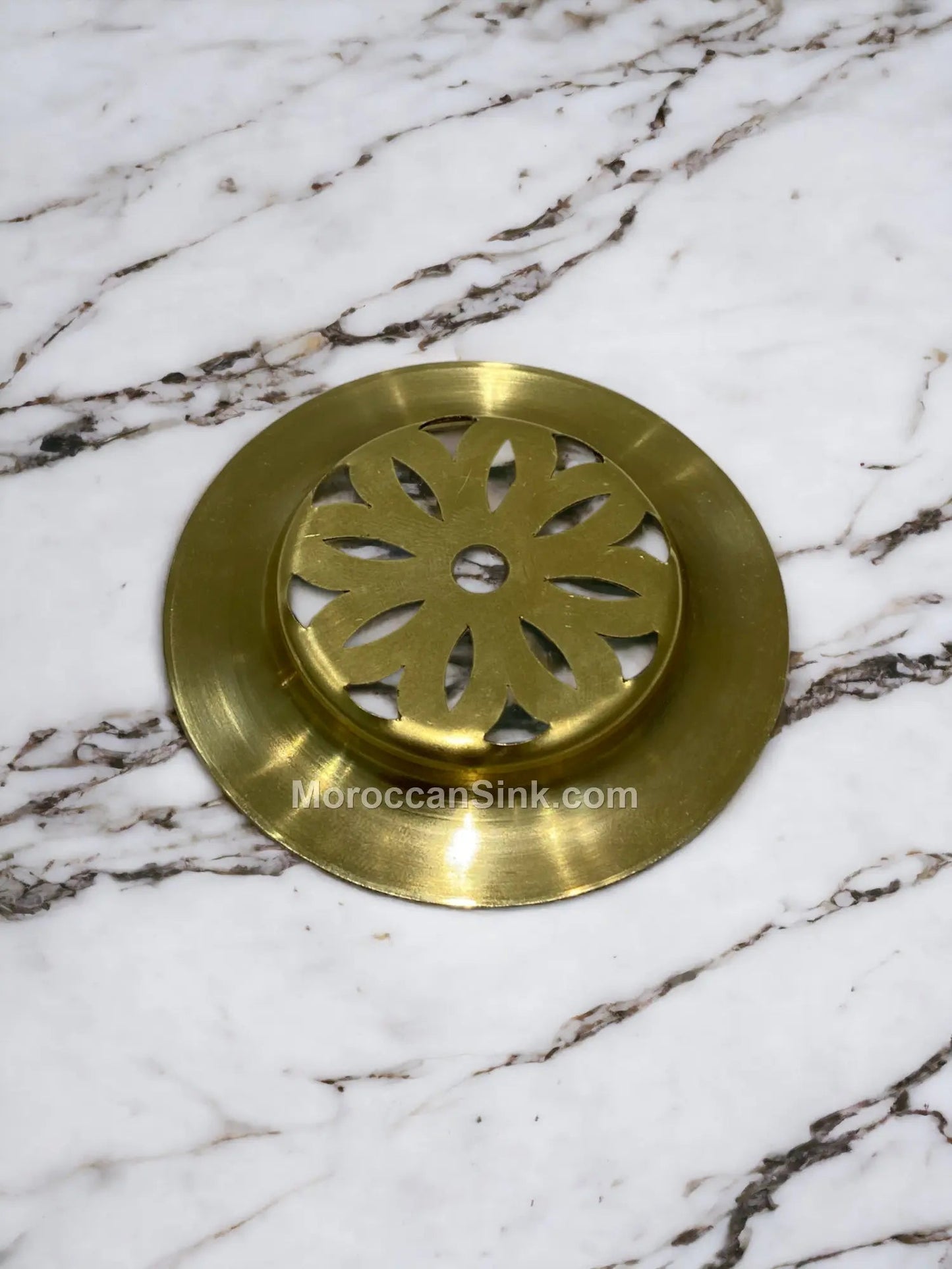 Moroccan BRASS Drain Waste For Moroccan Sink Model 5