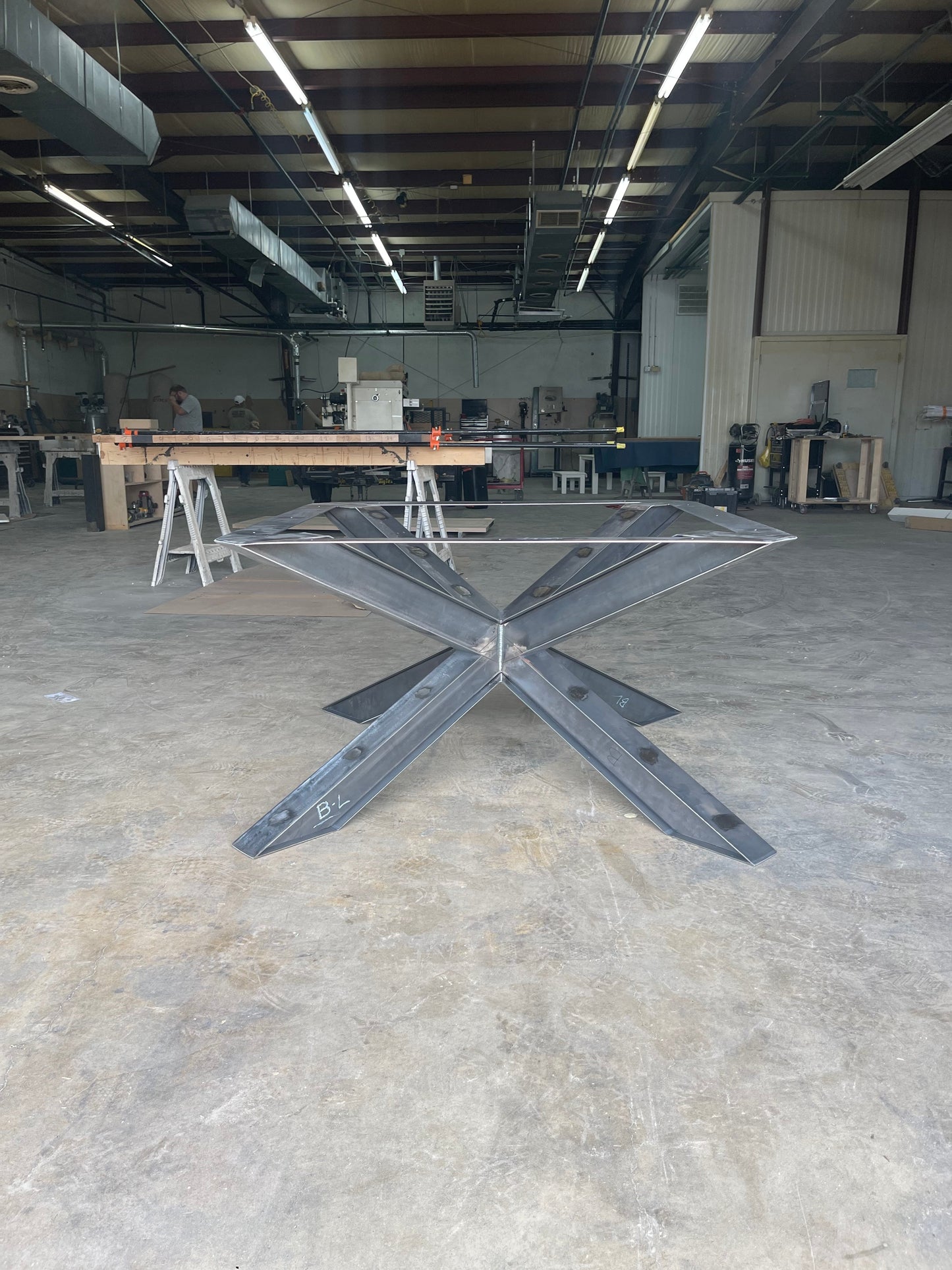 72” Spider Square Dining Table