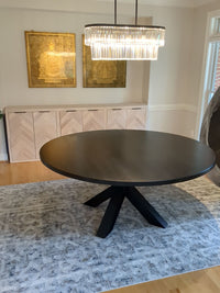 72" Spider Round Dining Table