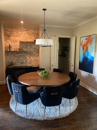 72" Spider Round Dining Table