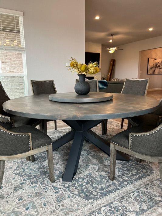 72" Spider Round Dining Table