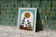 Framed Textile Wall Art - Elegant Fabric Artwork for Home Decor