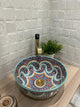 Farmhouse Bathroom Moroccan Ceramic Sink