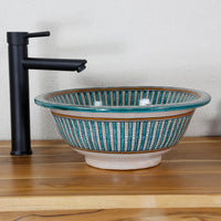 Round washbasin