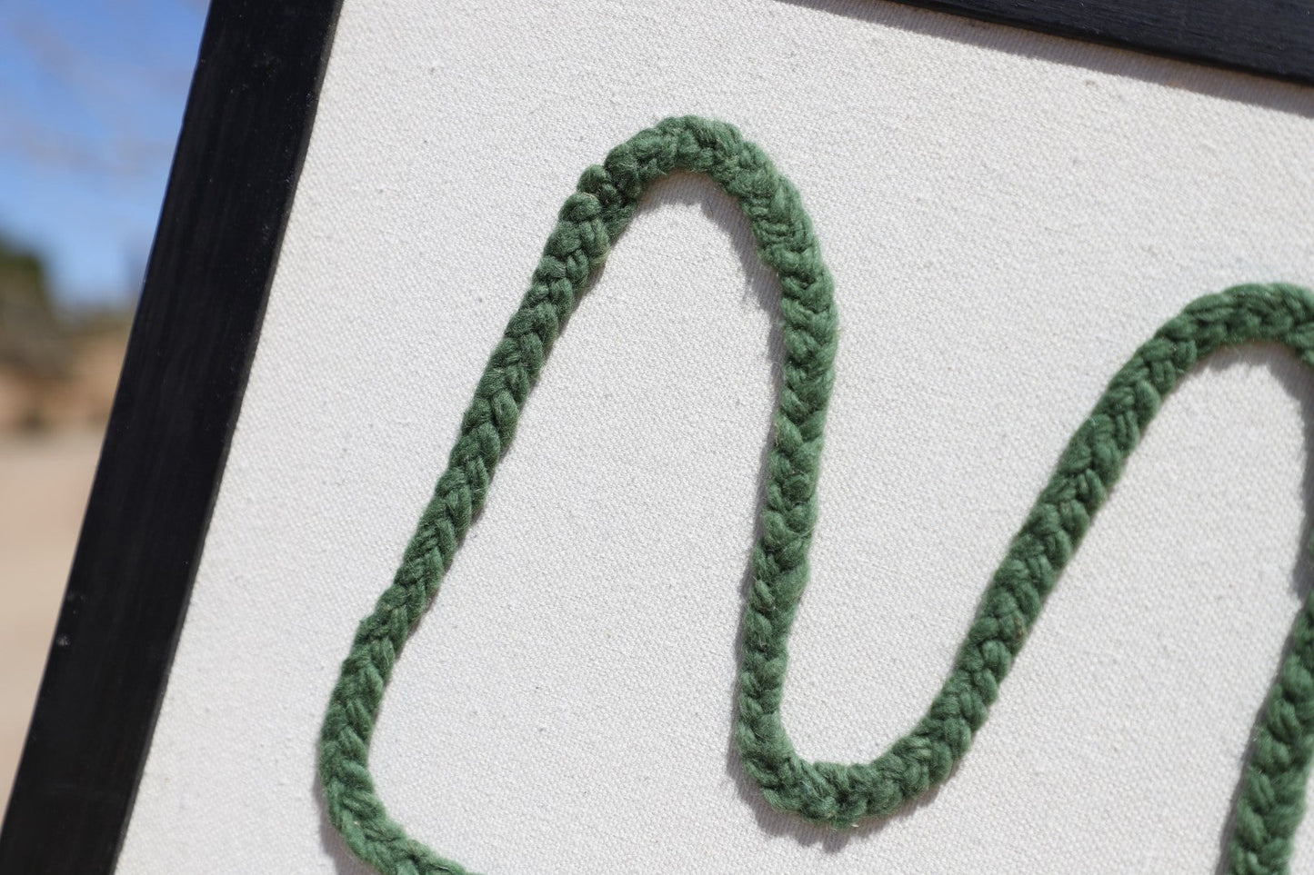 Framed Textile Wall art