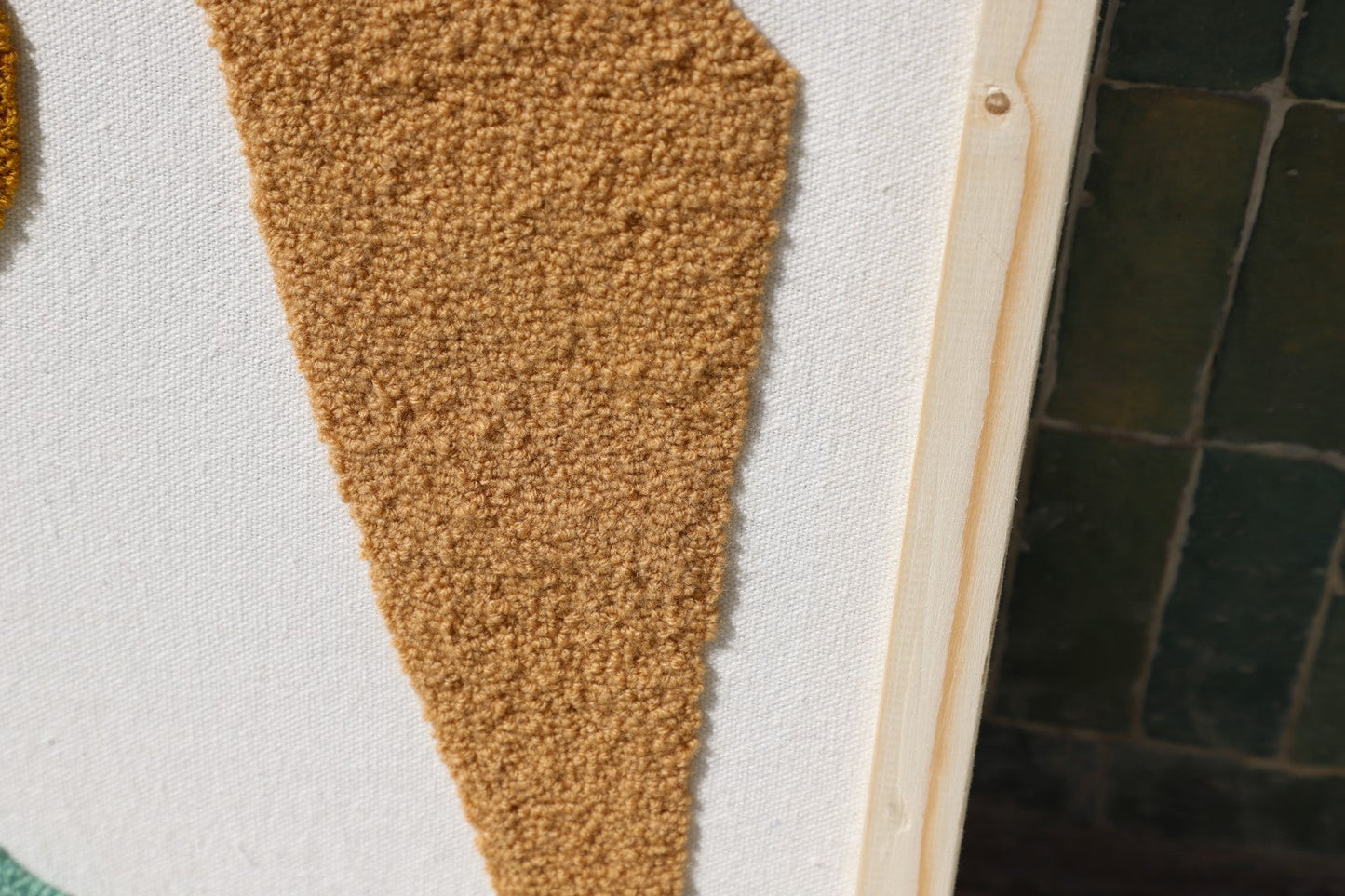 Handcrafted Tufted Wall Art - Modern Textured Decor