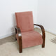 Cozy, minimalist lounge chair perfect for modern