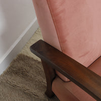 Cozy, minimalist lounge chair perfect for modern