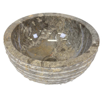 compare product Marble Washbasin Marika Gray