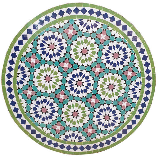 Mosaic Table D80 Ankabut Green
