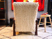 Custom walnut wood Chair