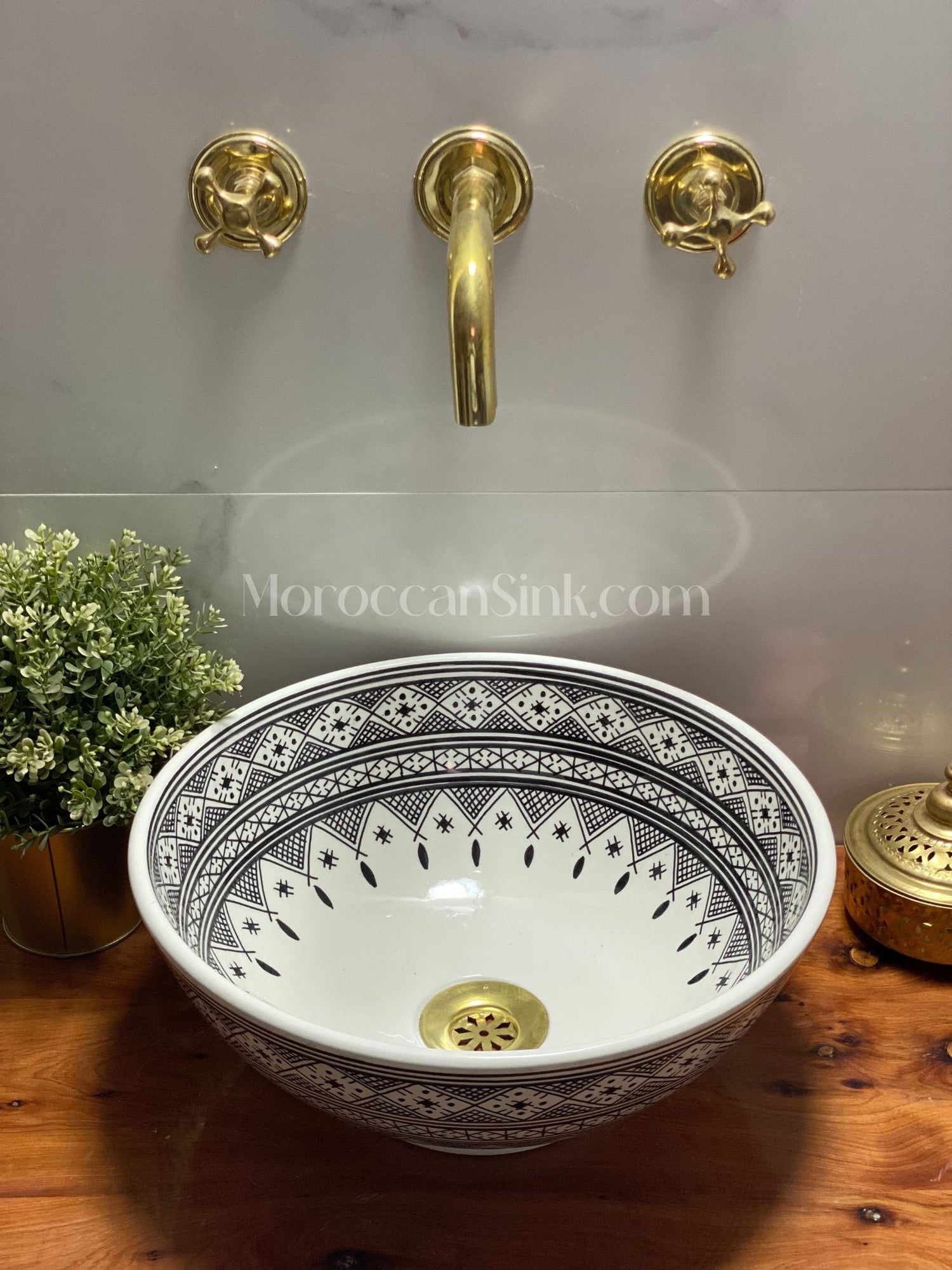 moroccan sink