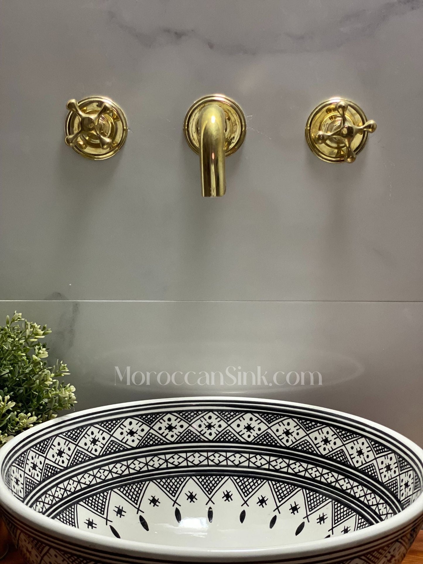 Bathroom Vessel Sink Moroccan Style