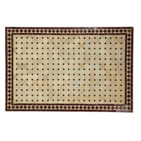 Mosaic Dining Table 120x80 Bordeaux/Diamond