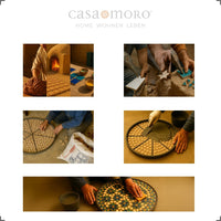 Mosaic Dining Table 120x80 Bordeaux/Diamond