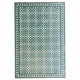 Mosaic Dining Table 120x80 Green White Glazed