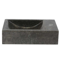Marble Washbasin Cecilia Black