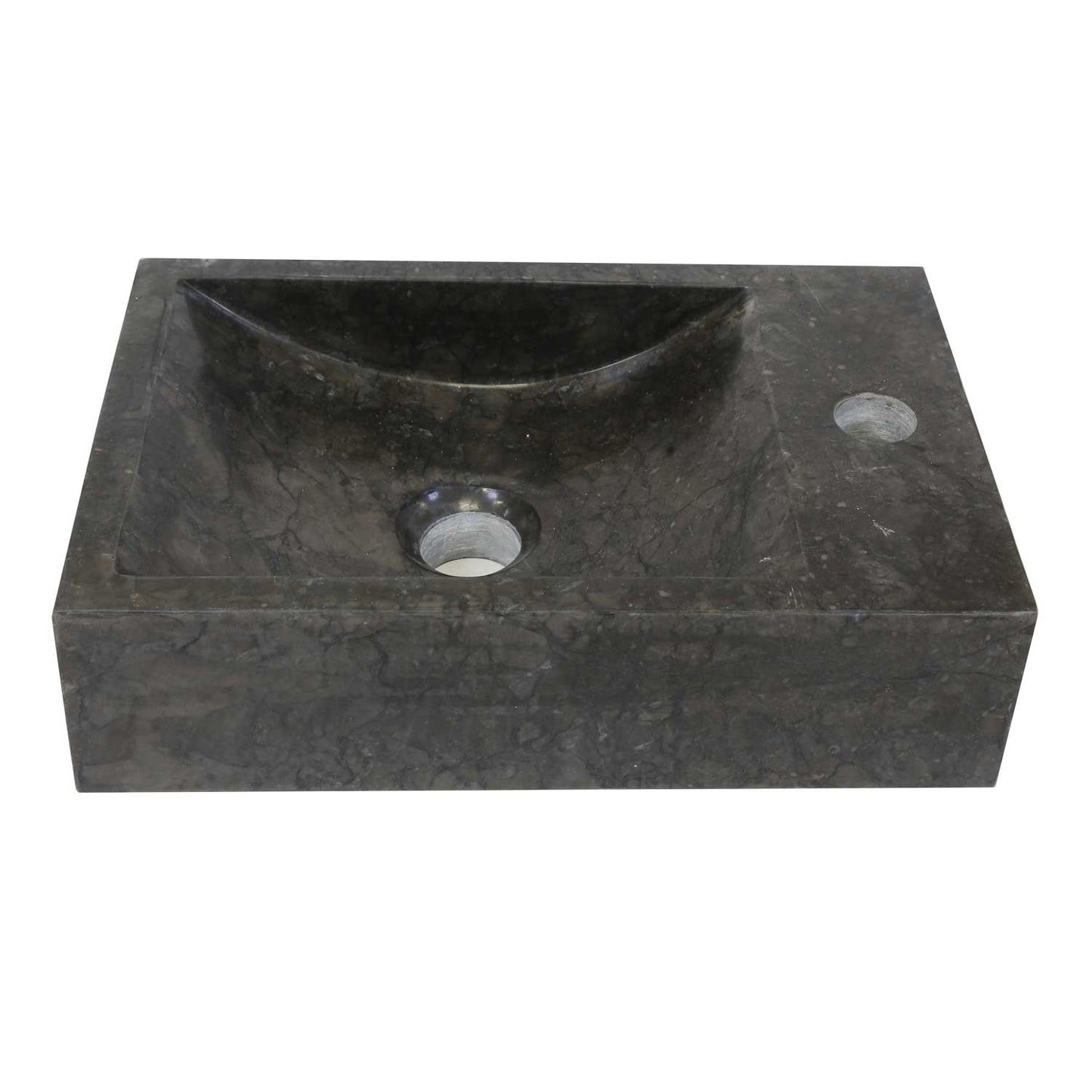 Marble Washbasin Cecilia Black
