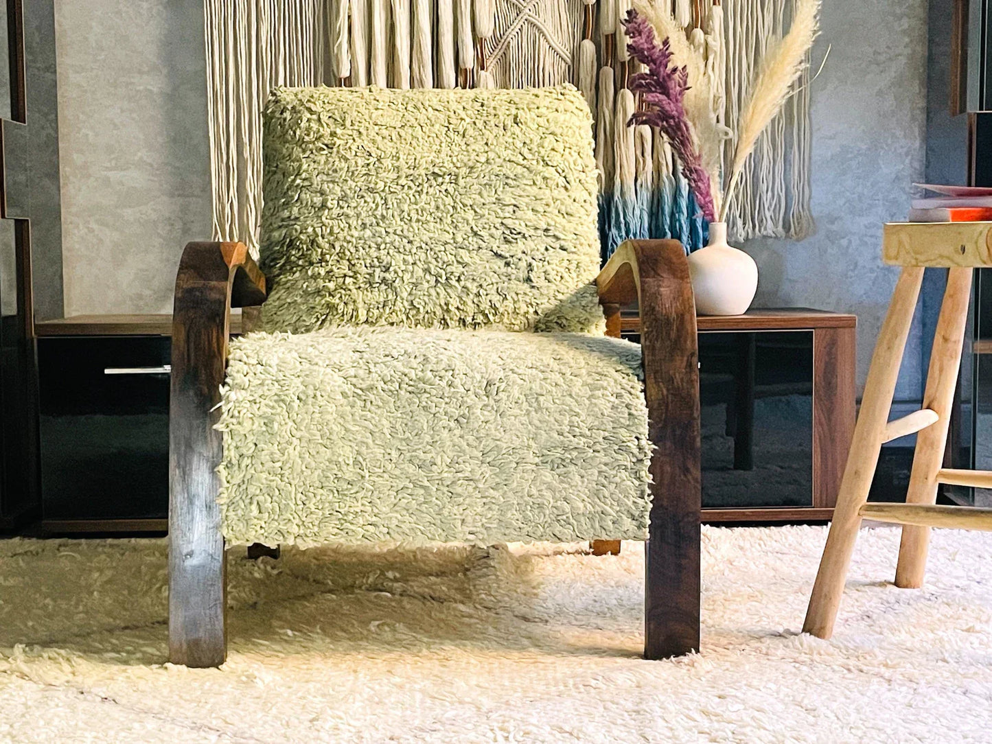 Custom Pistachio moroccan walnut wood