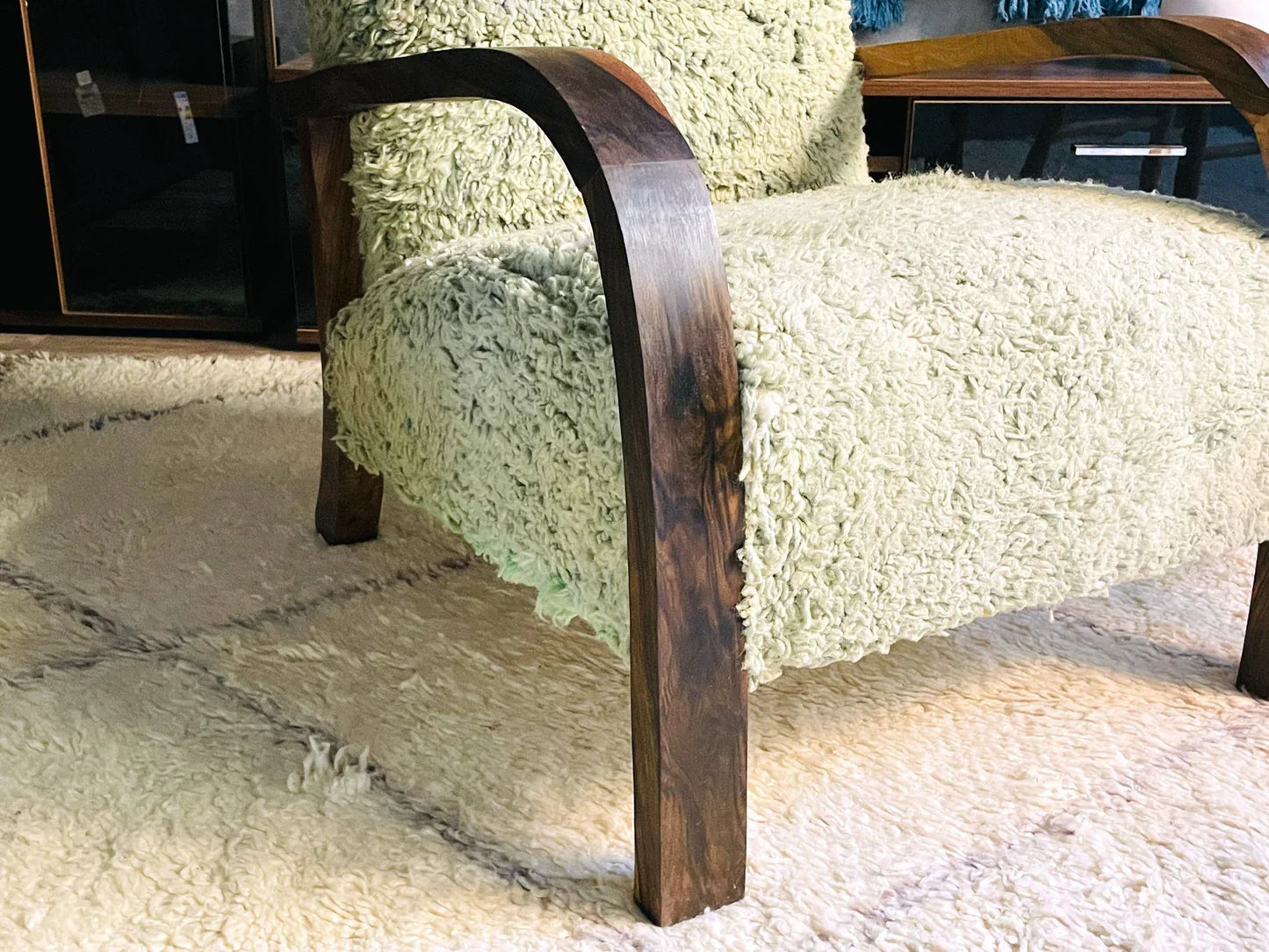 Custom Pistachio moroccan walnut wood