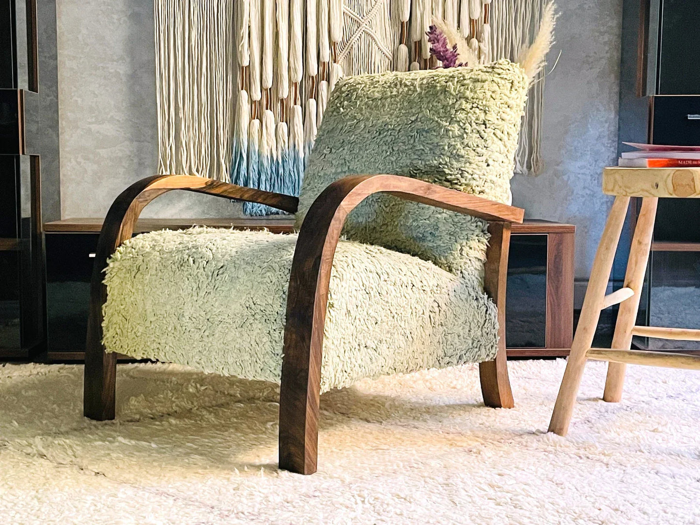 Custom Pistachio moroccan walnut wood