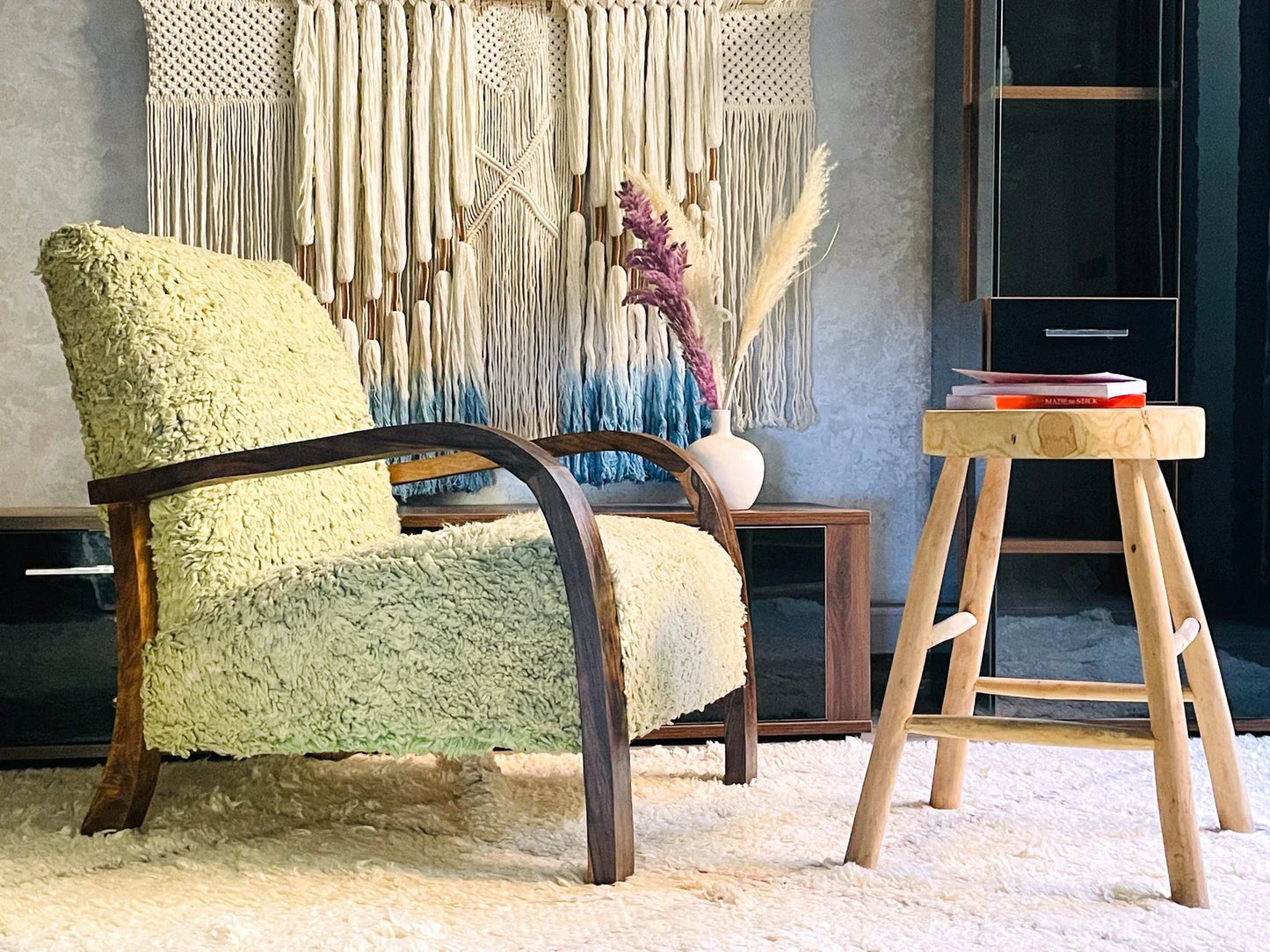 Custom Pistachio moroccan walnut wood